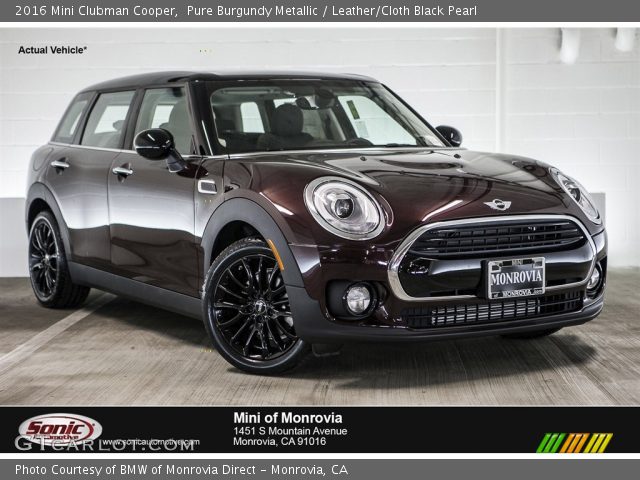 2016 Mini Clubman Cooper in Pure Burgundy Metallic