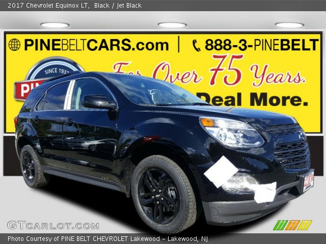 2017 Chevrolet Equinox LT in Black