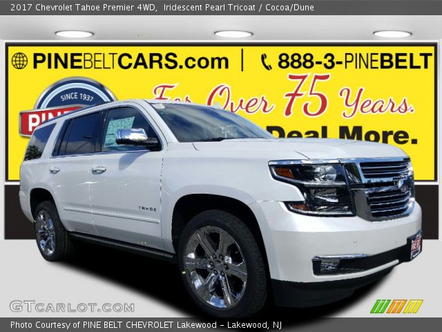 2017 Chevrolet Tahoe Premier 4WD in Iridescent Pearl Tricoat