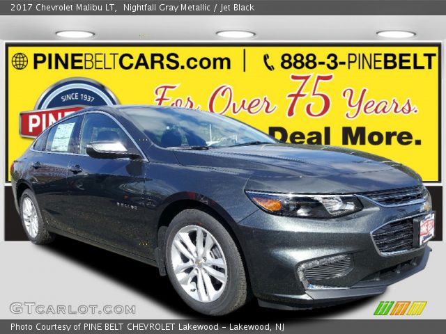 2017 Chevrolet Malibu LT in Nightfall Gray Metallic