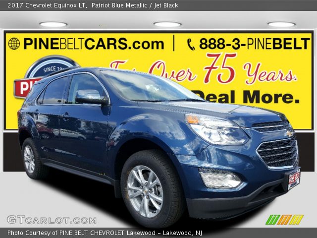2017 Chevrolet Equinox LT in Patriot Blue Metallic