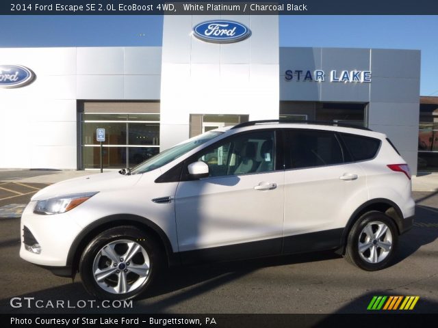 2014 Ford Escape SE 2.0L EcoBoost 4WD in White Platinum