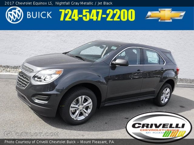 2017 Chevrolet Equinox LS in Nightfall Gray Metallic