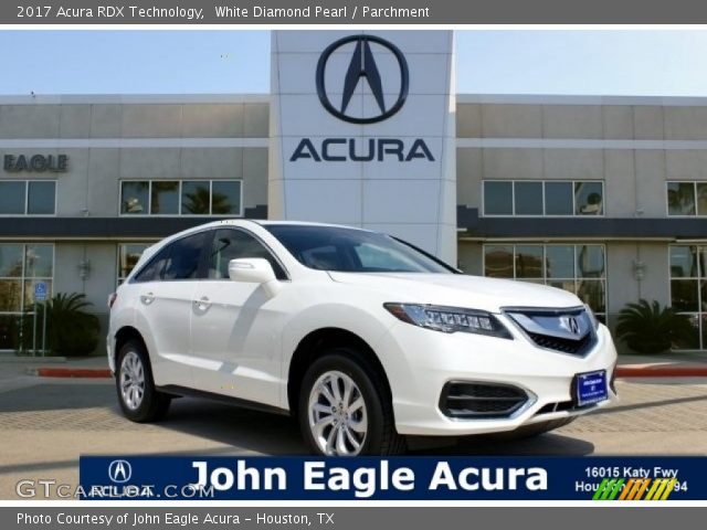 2017 Acura RDX Technology in White Diamond Pearl