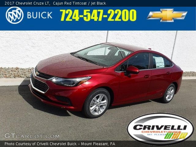 2017 Chevrolet Cruze LT in Cajun Red Tintcoat