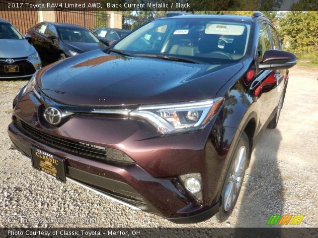 2017 Toyota RAV4 Limited AWD in Black Current Metallic