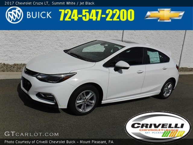 2017 Chevrolet Cruze LT in Summit White