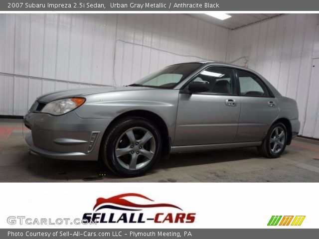 2007 Subaru Impreza 2.5i Sedan in Urban Gray Metallic
