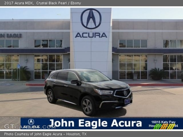 2017 Acura MDX  in Crystal Black Pearl