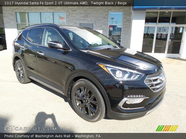 2017 Hyundai Santa Fe Sport 2.0T Ulitimate AWD in Twilight Black