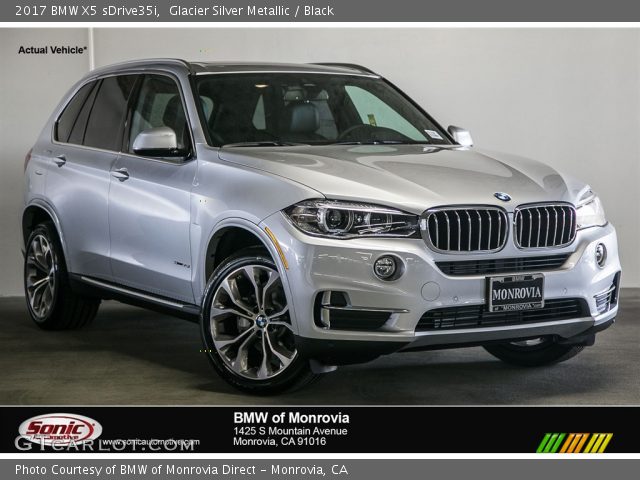 2017 BMW X5 sDrive35i in Glacier Silver Metallic