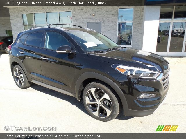 2017 Hyundai Tucson Limited AWD in Black Noir Pearl