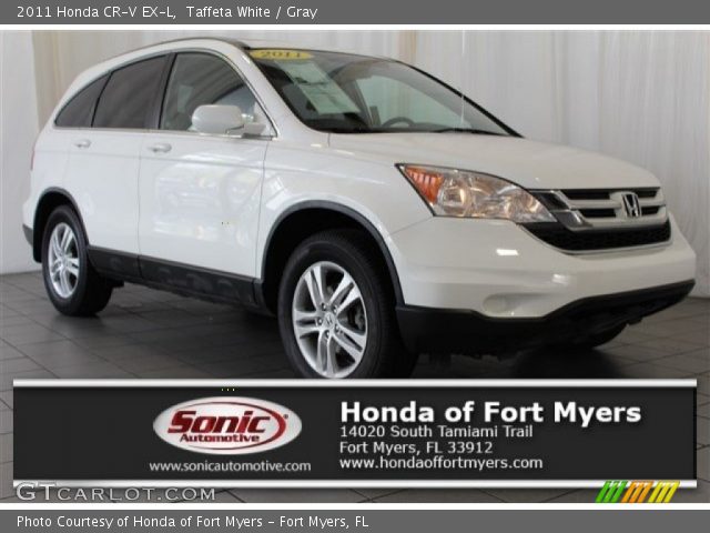 2011 Honda CR-V EX-L in Taffeta White