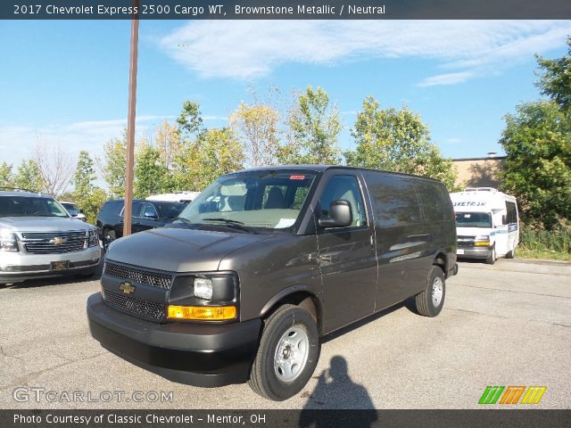 2017 Chevrolet Express 2500 Cargo WT in Brownstone Metallic