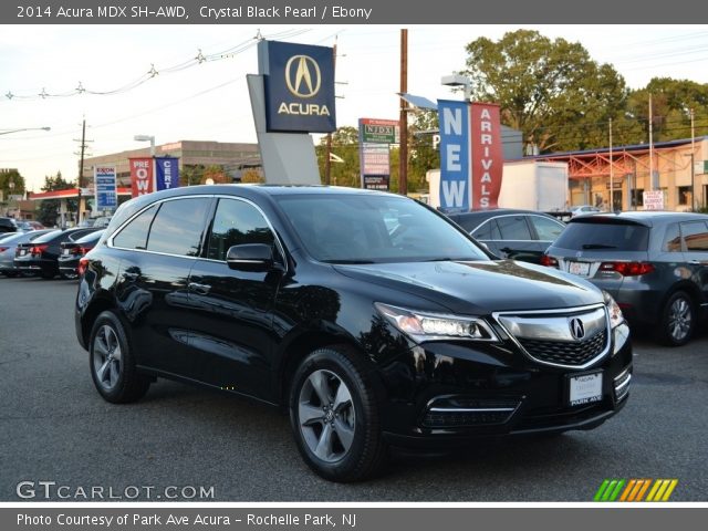 2014 Acura MDX SH-AWD in Crystal Black Pearl