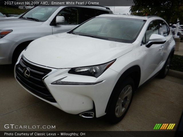 2017 Lexus NX 200t AWD in Eminent White Pearl