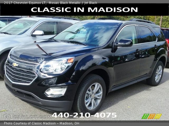 2017 Chevrolet Equinox LT in Mosaic Black Metallic