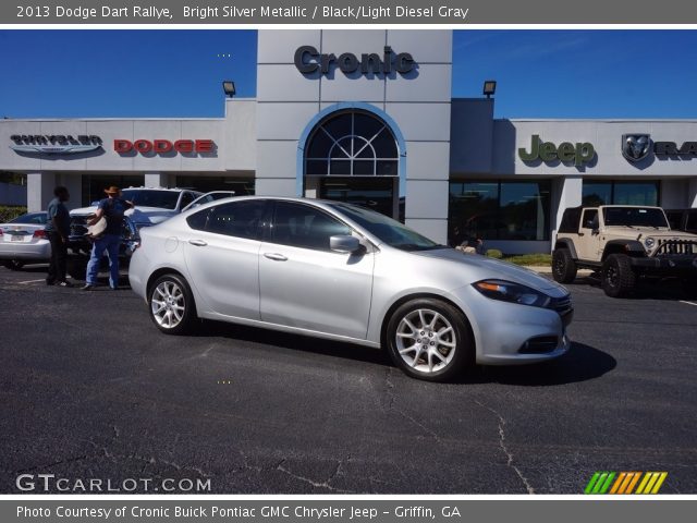 2013 Dodge Dart Rallye in Bright Silver Metallic
