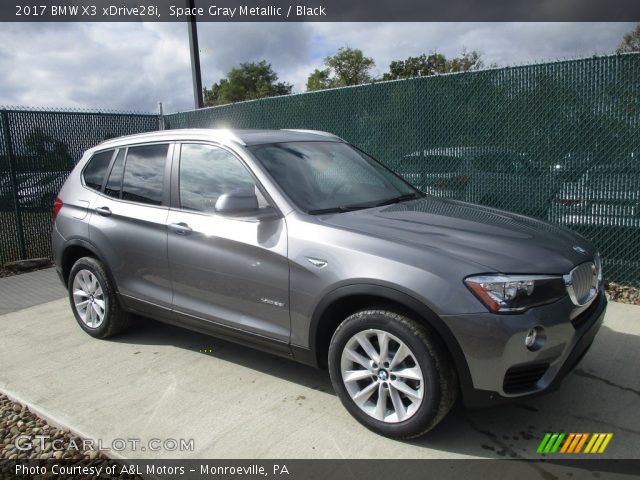 2017 BMW X3 xDrive28i in Space Gray Metallic