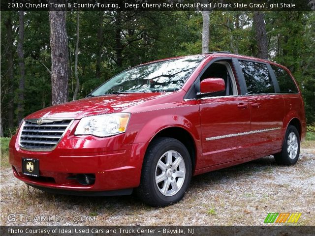 2010 Chrysler Town & Country Touring in Deep Cherry Red Crystal Pearl
