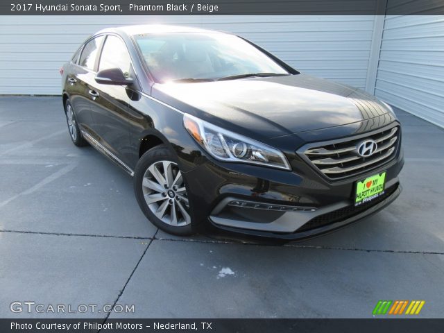 2017 Hyundai Sonata Sport in Phantom Black