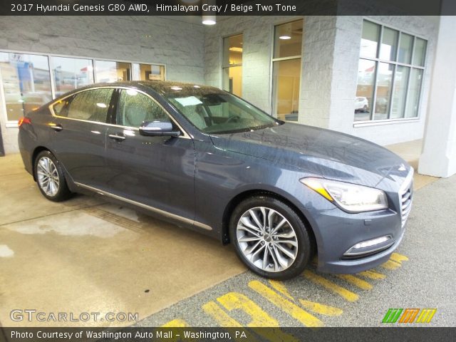 2017 Hyundai Genesis G80 AWD in Himalayan Gray