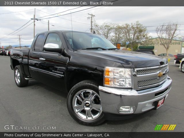 2013 Chevrolet Silverado 1500 LT Extended Cab in Black