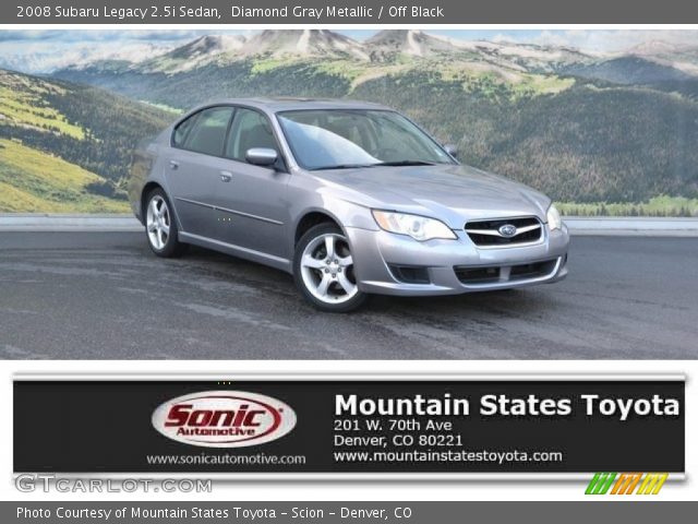 2008 Subaru Legacy 2.5i Sedan in Diamond Gray Metallic
