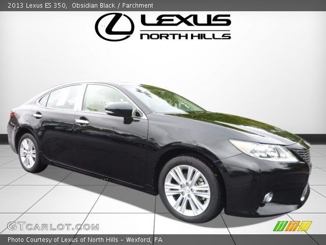 2013 Lexus ES 350 in Obsidian Black
