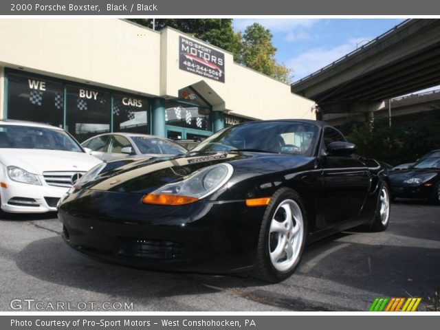 2000 Porsche Boxster  in Black