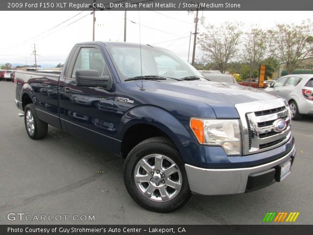 2009 Ford F150 XLT Regular Cab in Dark Blue Pearl Metallic