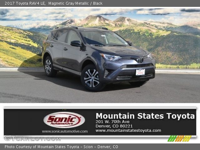 2017 Toyota RAV4 LE in Magnetic Gray Metallic