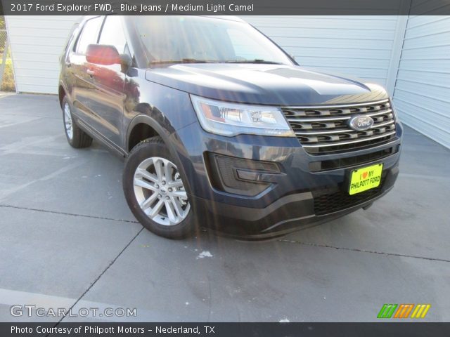 2017 Ford Explorer FWD in Blue Jeans