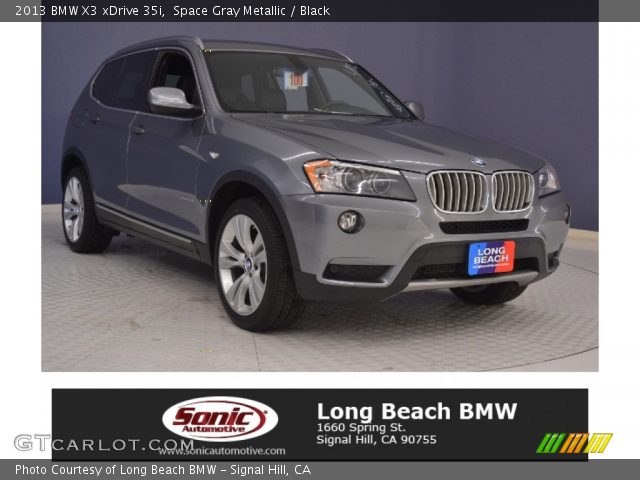 2013 BMW X3 xDrive 35i in Space Gray Metallic