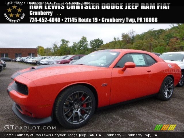 2016 Dodge Challenger SRT 392 in Go Mango