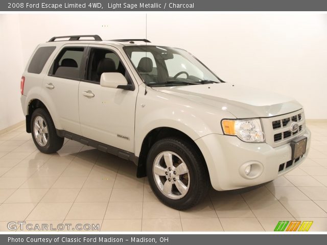 2008 Ford Escape Limited 4WD in Light Sage Metallic