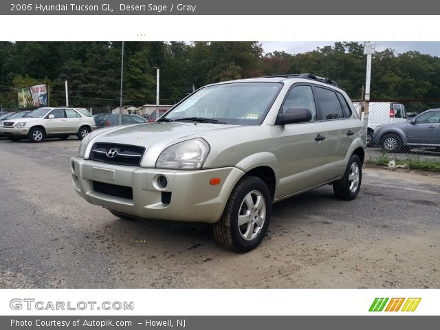 2006 Hyundai Tucson GL in Desert Sage