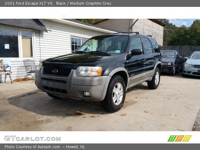 2001 Ford Escape XLT V6 in Black