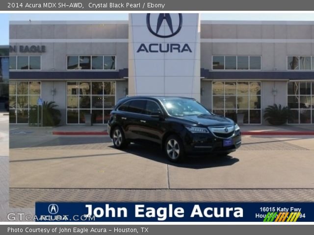 2014 Acura MDX SH-AWD in Crystal Black Pearl