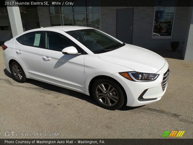 2017 Hyundai Elantra SE in White