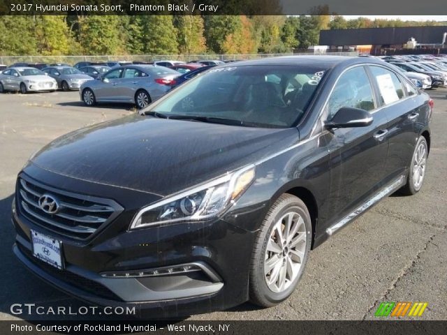 2017 Hyundai Sonata Sport in Phantom Black