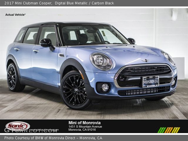 2017 Mini Clubman Cooper in Digital Blue Metallic