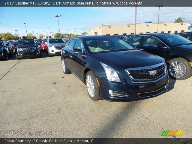2017 Cadillac XTS Luxury in Dark Adriatic Blue Metallic