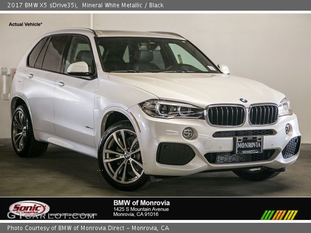 2017 BMW X5 sDrive35i in Mineral White Metallic