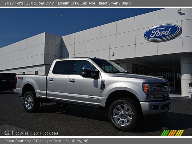 2017 Ford F250 Super Duty Platinum Crew Cab 4x4 in Ingot Silver