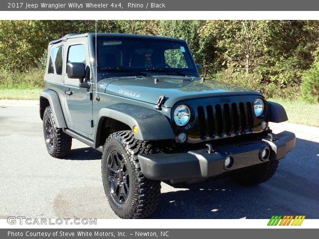 2017 Jeep Wrangler Willys Wheeler 4x4 in Rhino