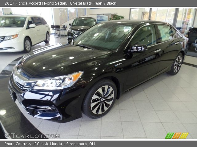 2017 Honda Accord Hybrid Sedan in Crystal Black Pearl