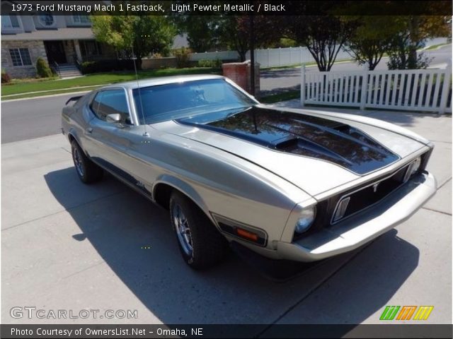 1973 Ford Mustang Mach 1 Fastback in Light Pewter Metallic