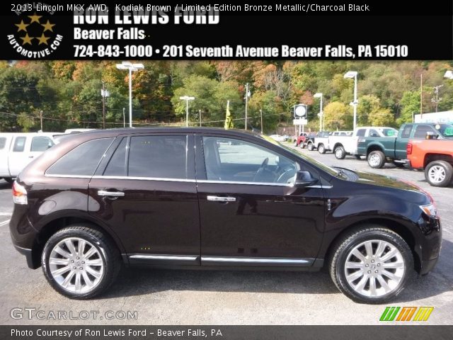 2013 Lincoln MKX AWD in Kodiak Brown