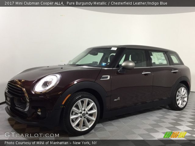 2017 Mini Clubman Cooper ALL4 in Pure Burgundy Metallic